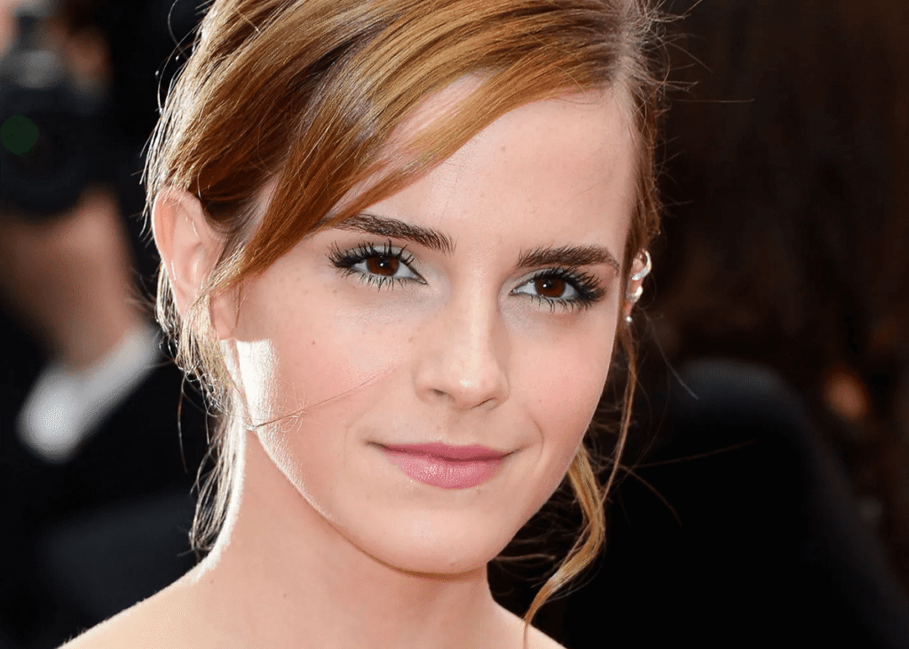 Emma Watson with soft makeup look