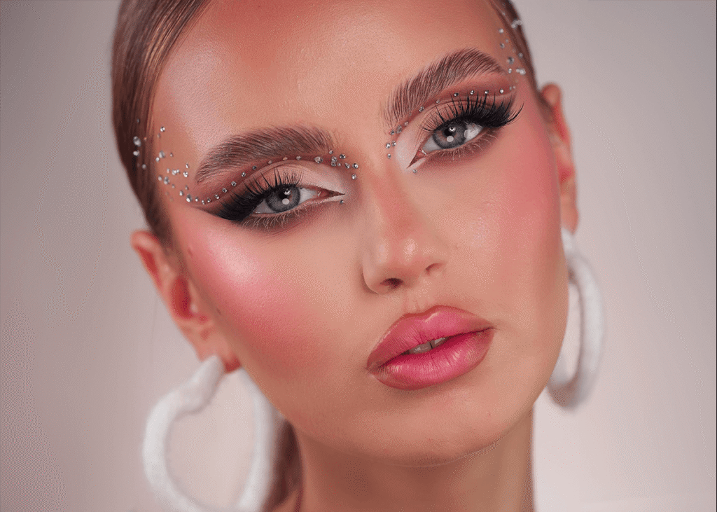 Gem makeup full glam glitter