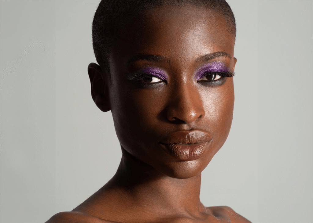 Purple Glitter yeshadow