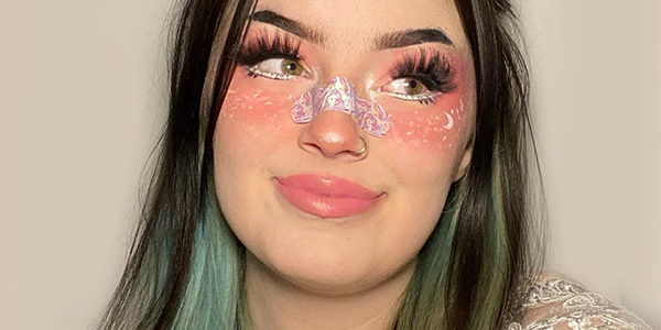 Altaltelle egirl pink blush with bandaids