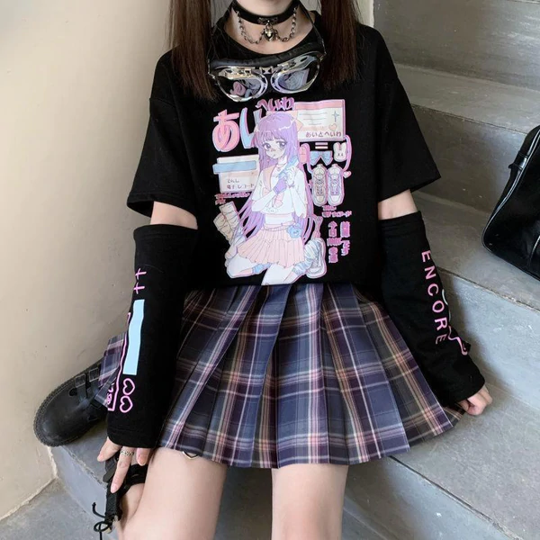 Kawaii egirl fashion style